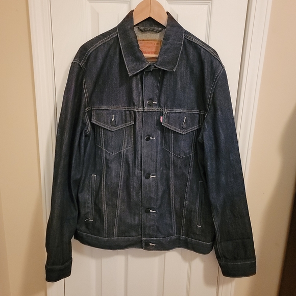 Levi's Trucker Denim Jean Jacket Size XL - Picture 2 of 7